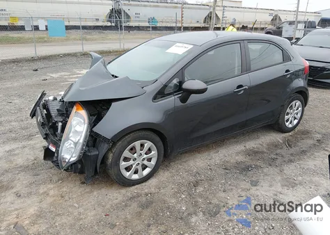 2015 Kia Rio Ex z USA, uszkodzony, nr VIN KNADN5A36F6445614